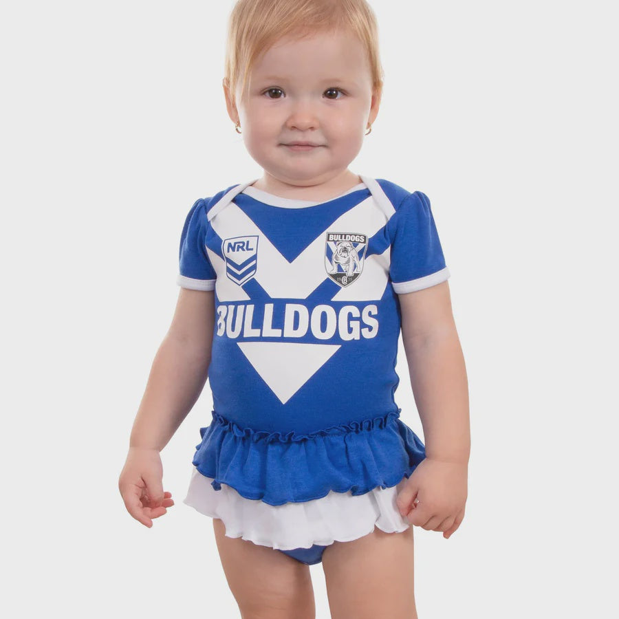 Canterbury Bulldogs Baby Girls Footysuit