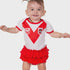 St George Illawarra Dragons Baby Girls Footysuit
