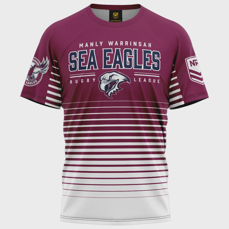 Manly Sea Eagles Kids Game Time Tee
