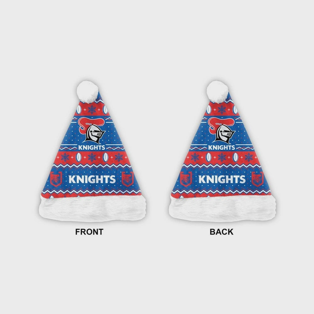 Newcastle Knights Santa Hat