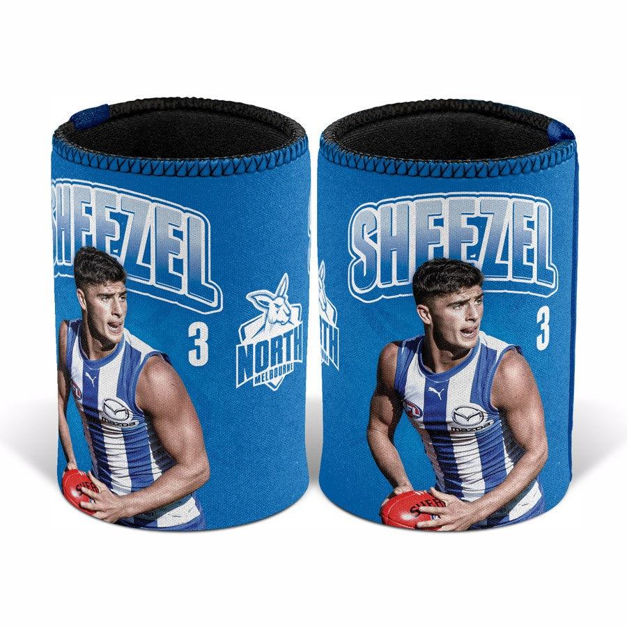 North Melbourne Kangaroos Player Can Cooler - Harry Sheezel