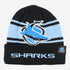 Cronulla Sharks Reversible Beanie