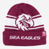 Manly Sea Eagles Reversible Beanie