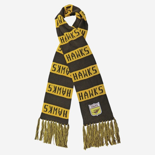 Hawthorn Hawks Heritage Traditional Scarf