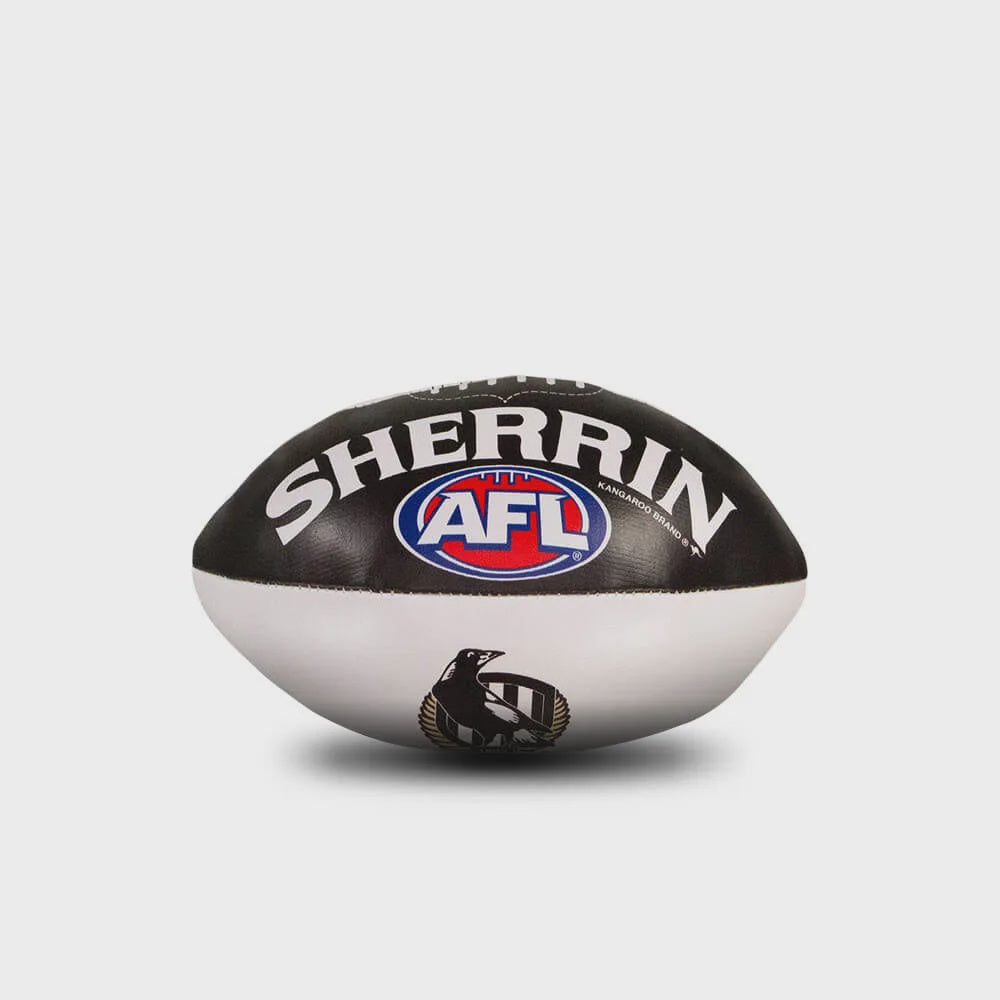 Collingwood magpies Sherrin Soft Football