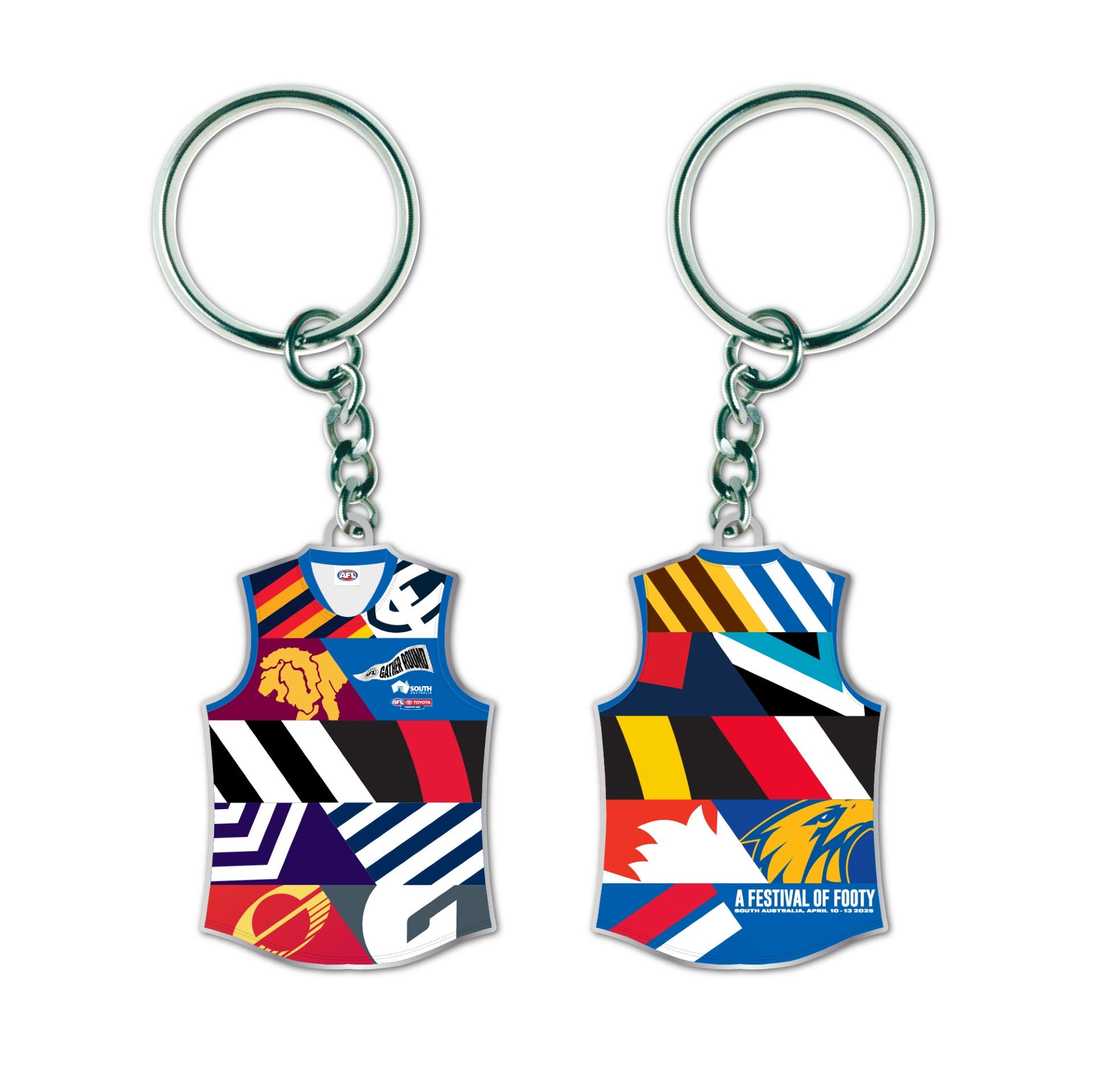 Gather Round 2025 Logo Keyring