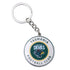 Tasmanian Devils Round Logo Keyring