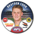 Adelaide Crows 2025 Player Badges