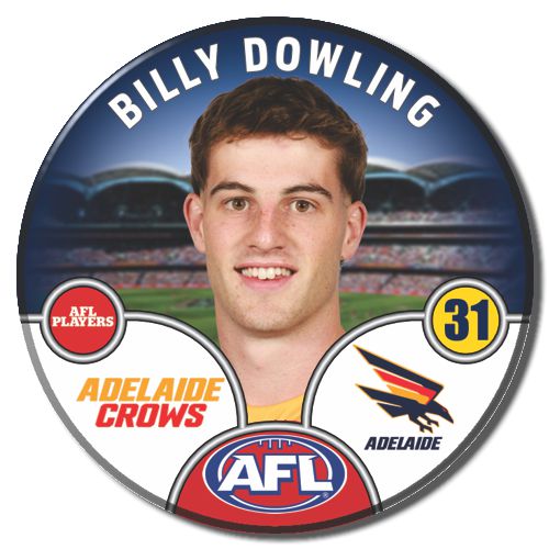 Adelaide Crows 2025 Player Badges