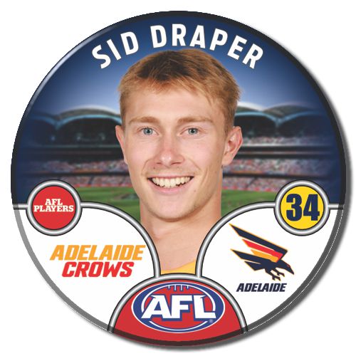 Adelaide Crows 2025 Player Badges