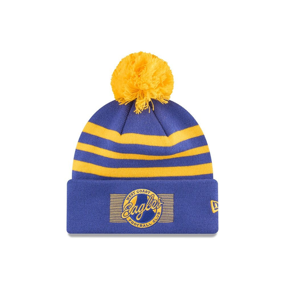 West Cost Eagles Badged New Era Beanie
