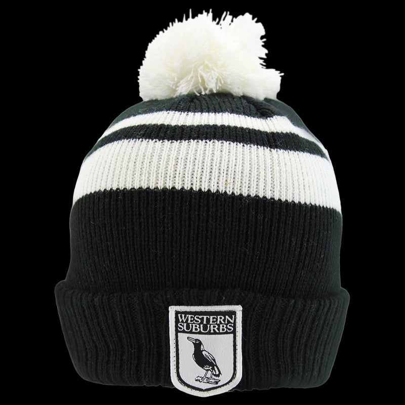 West Magpies Retro Beanie