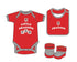 St George Illawarra Dragons Baby Set