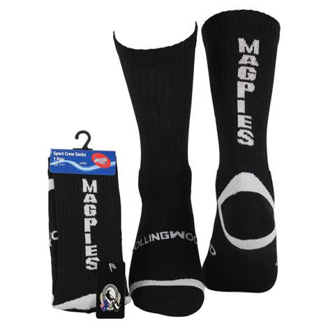 Collingwood Magpies Crew Socks