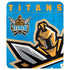 Gold Coast Titans Polar Fleece Throw Rug