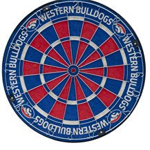 Western Bulldogs Dart Board
