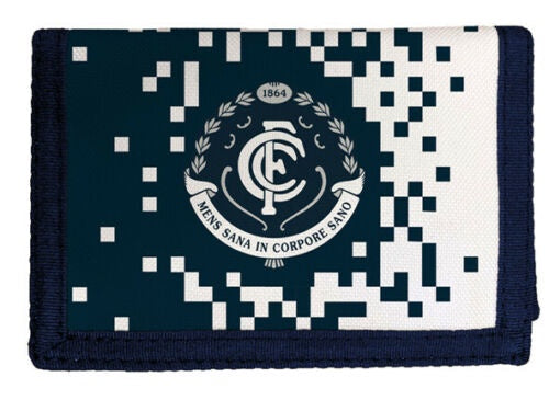 Carlton Blues Velcro Supporter Wallet