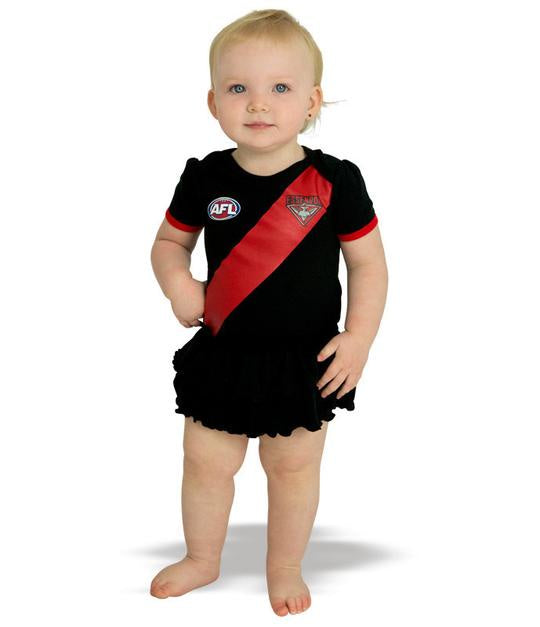 Essendon Bombers Baby Girls Footysuit