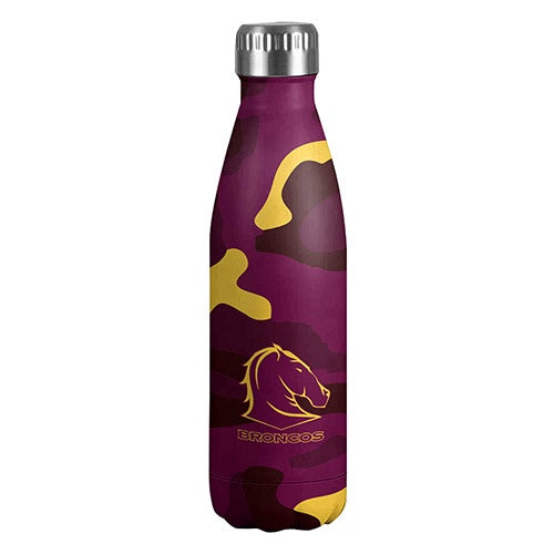 Brisbane Broncos Stainless Steel Bottle