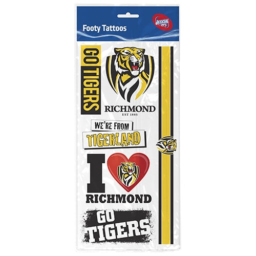 Richmond Tigers Footy Tattoos