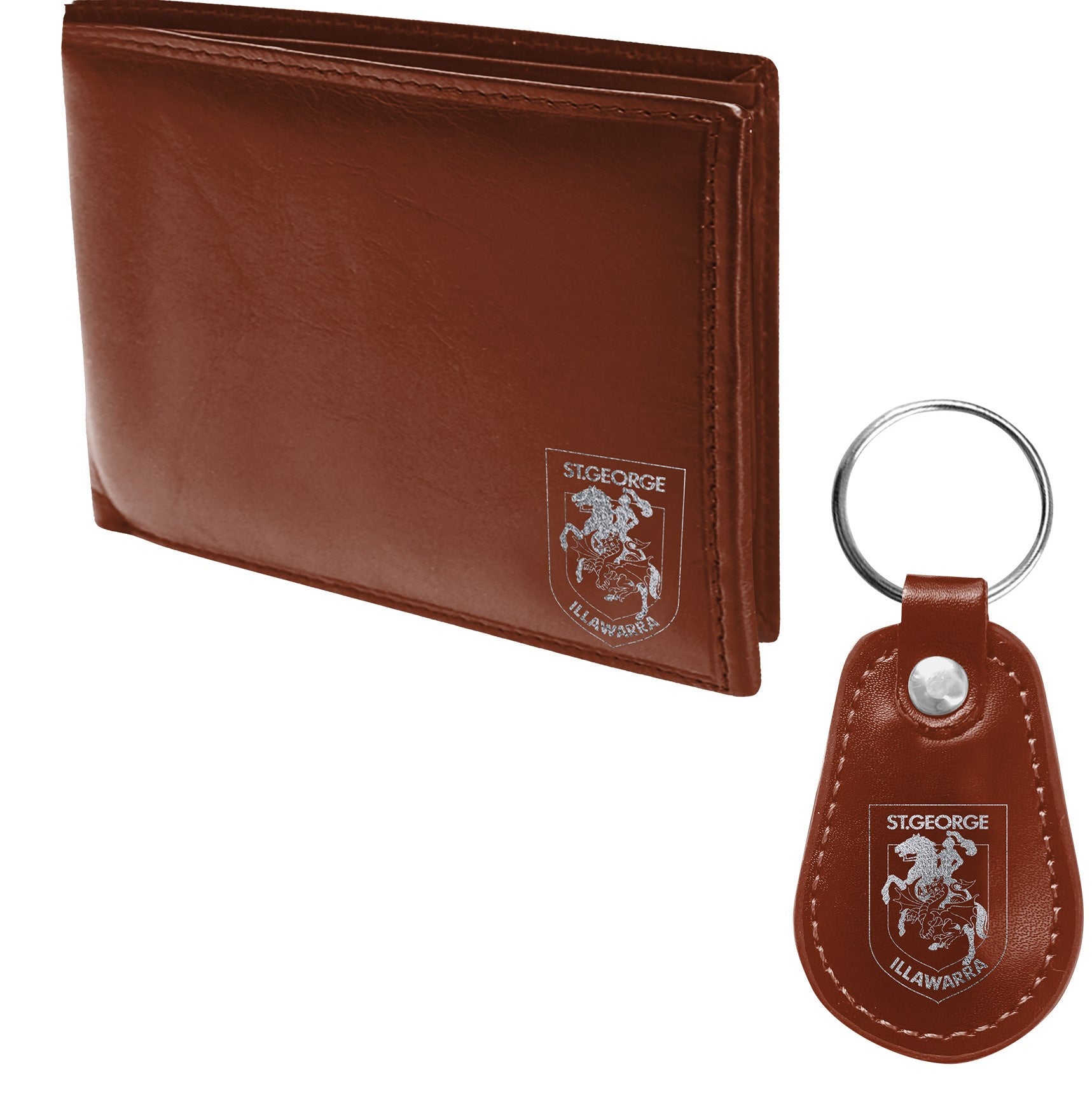 St George Illawarra Dragons Wallet and Keyring Pack