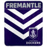 Fremantle Dockers Polar Fleece Throw Rug