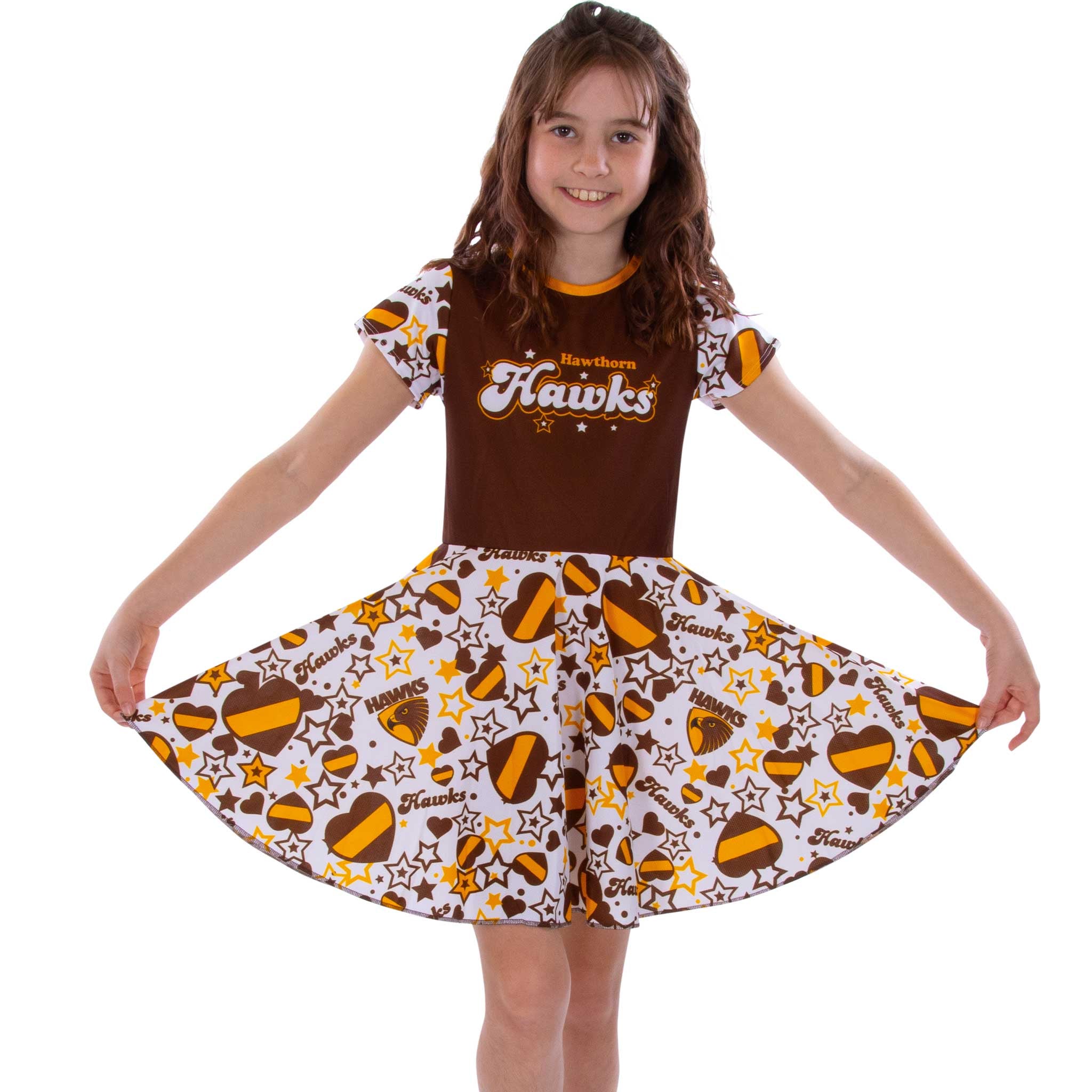 Hawthorn Hawks Youth Heartbreaker Dress