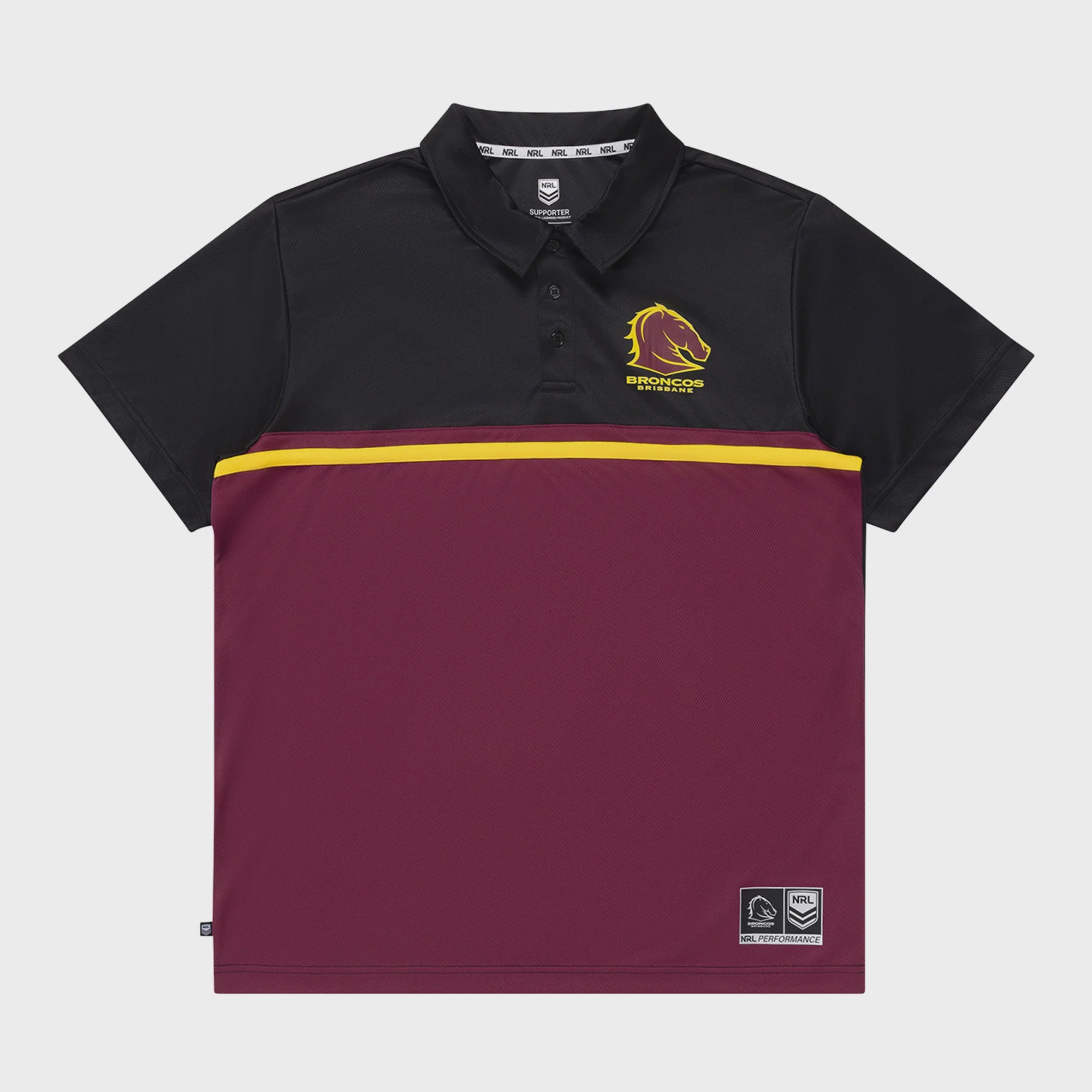 Brisbane Broncos Performance Polo
