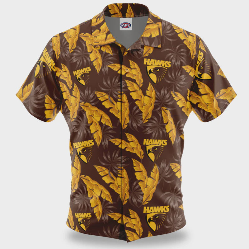 Hawthorn Hawks Paradise Hawaiian Shirt