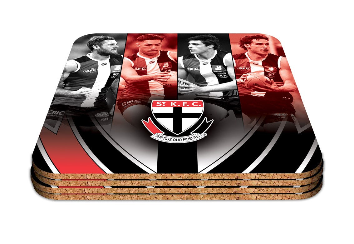 St Kilda Saints Player Coaster Set
