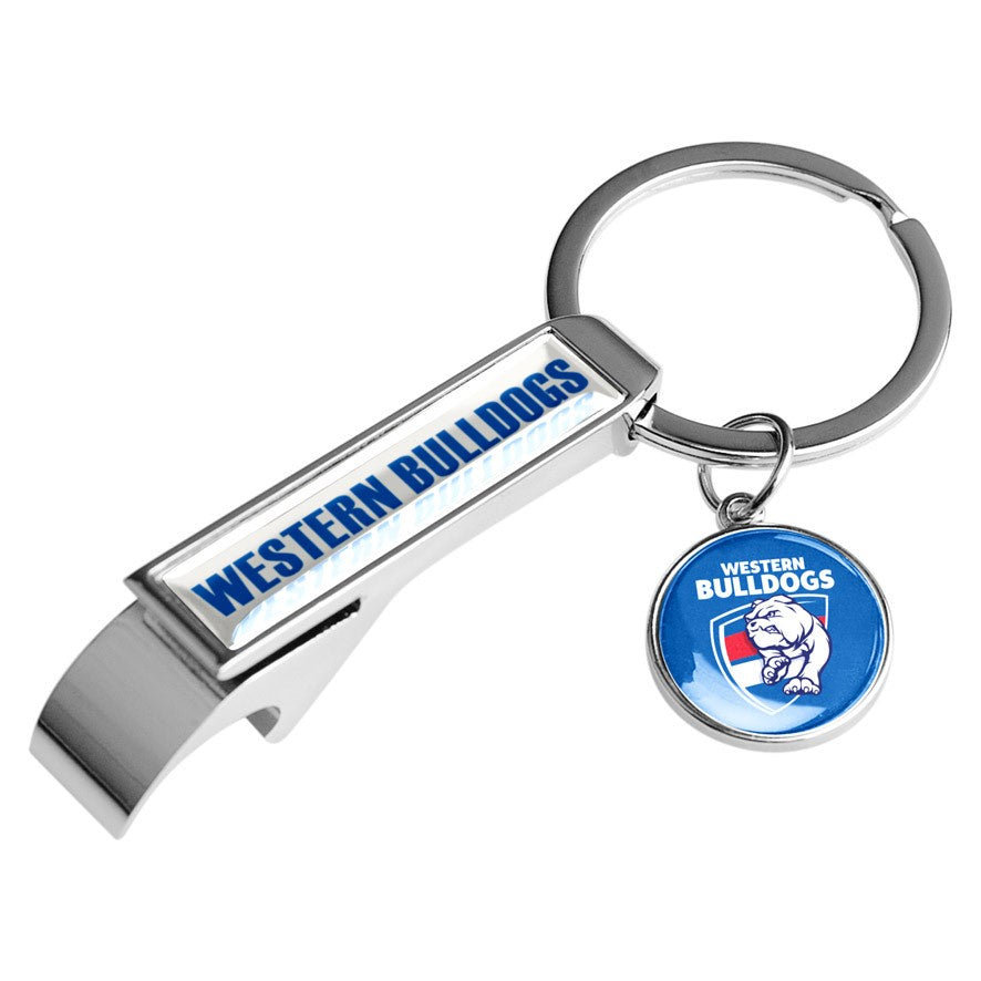 Western Bulldogs Keyring Bottle Opener