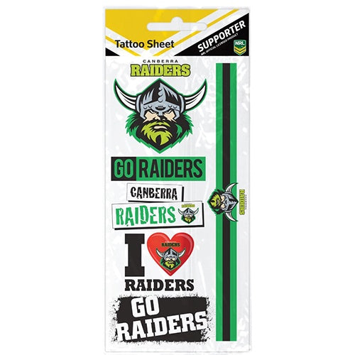 Canberra Raiders Tattoos