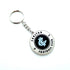 Carlton Blues Round Keyring