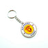 Brisbane Lions Round Keyring