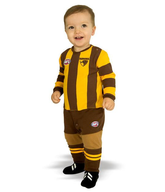 Hawthorn Hawks Baby Footysuit