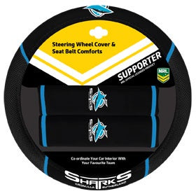 Cronulla Sharks Steering Wheel Cover