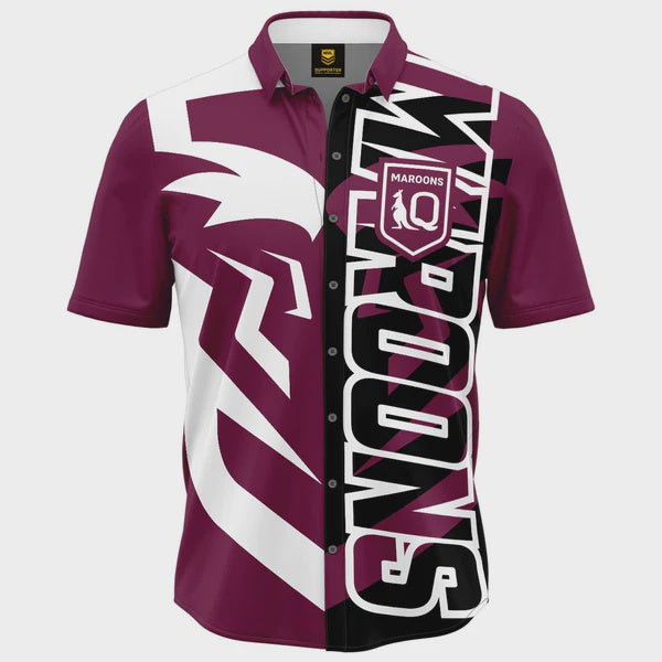 Qld Maroons "Showtime Party" Shirt