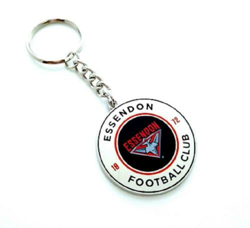 Essendon Bombers Round Keyring