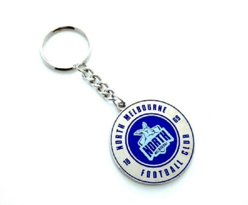 North Melbourne Kangaroos Round Keyring