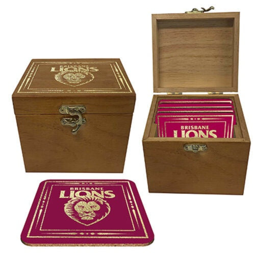 Brisbane Lions Coaster Box Set